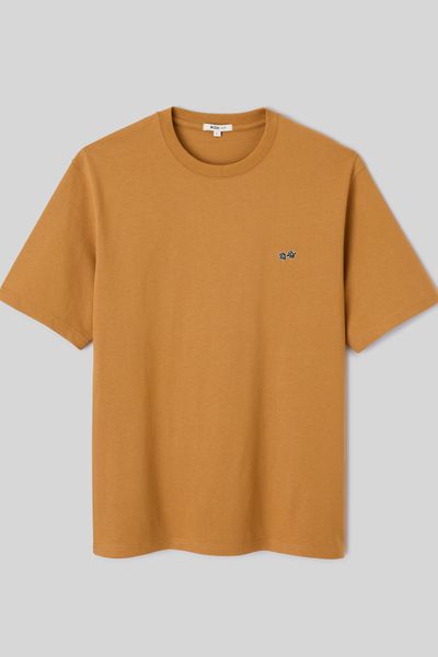 T-shirt broderie poitrine