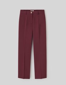 Pantalon tailleur droit