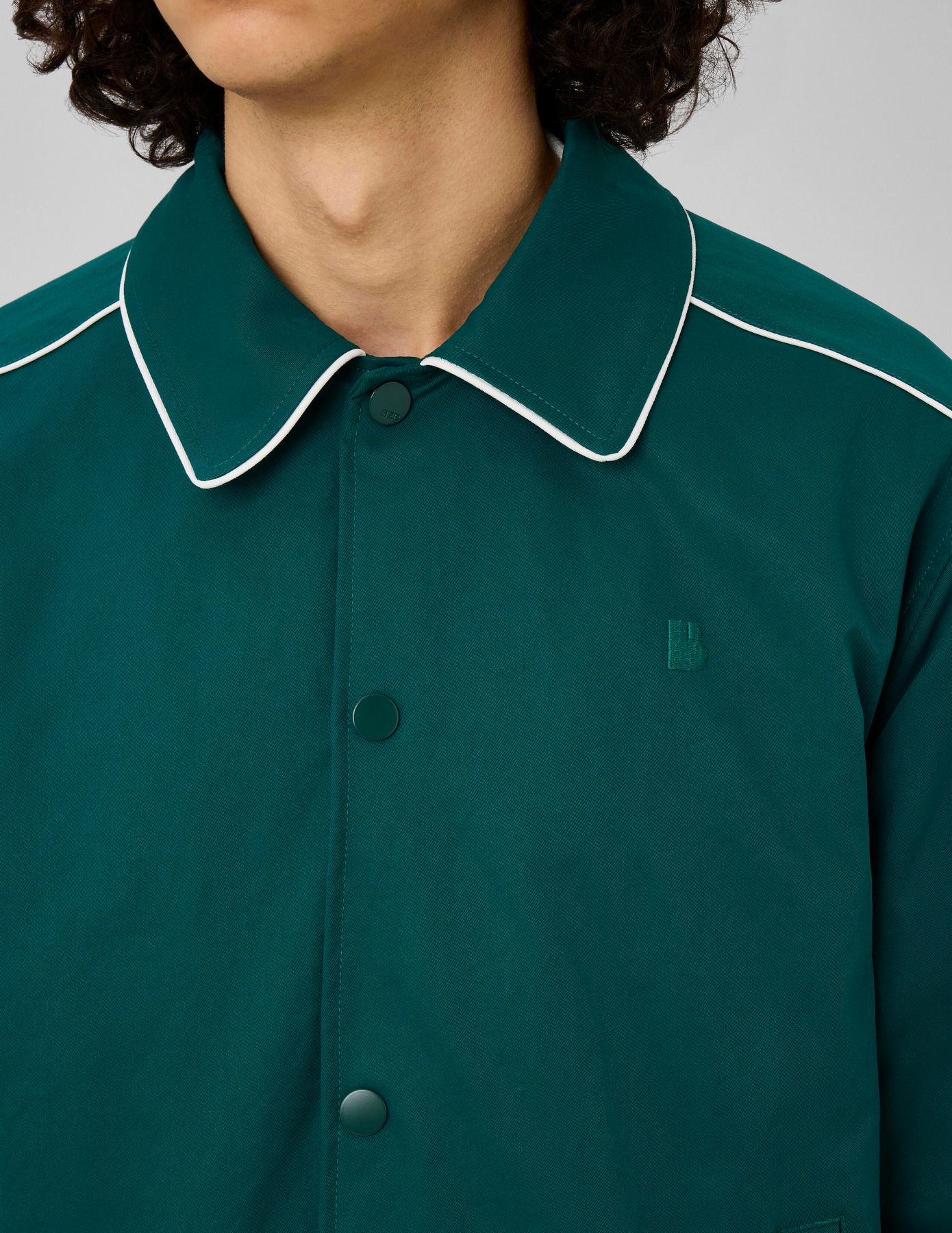 Blouson boutonn&eacute;