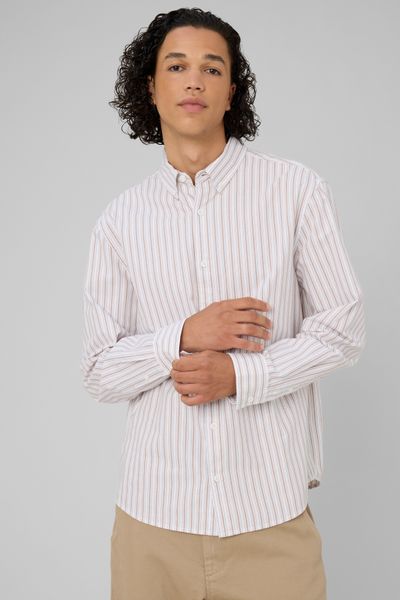 Chemise oxford ray&eacute;e
