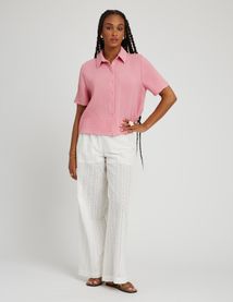 Chemise en gaze de coton