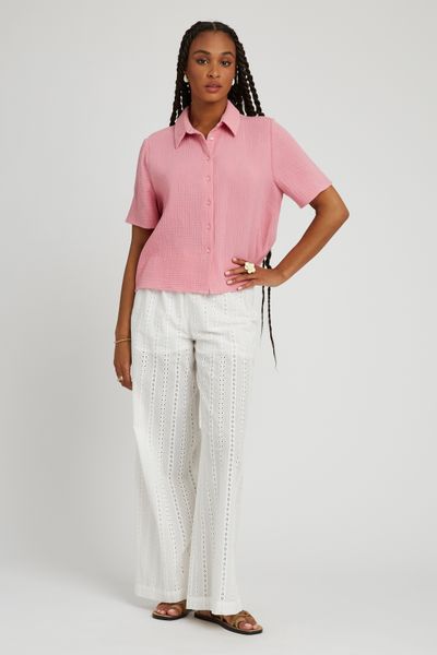 Chemise en gaze de coton