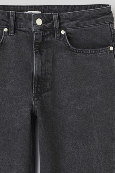 Jean straight taille haute