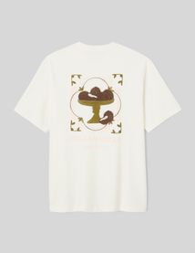 T-shirt imprim&eacute; devant dos