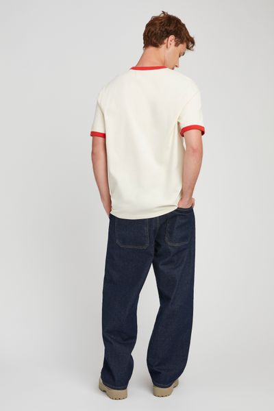 T-shirt contrasté