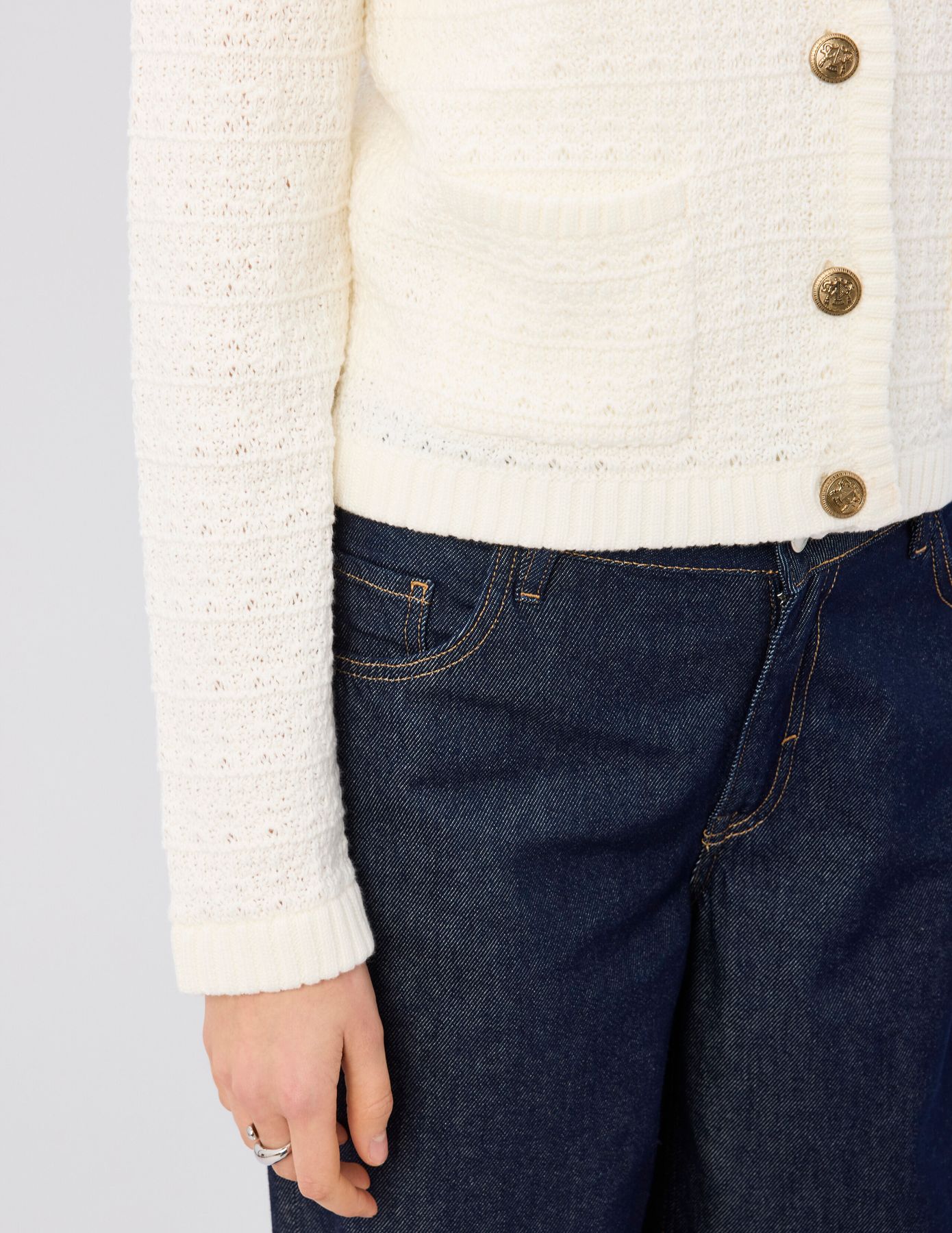 Gilet boutonn&eacute;