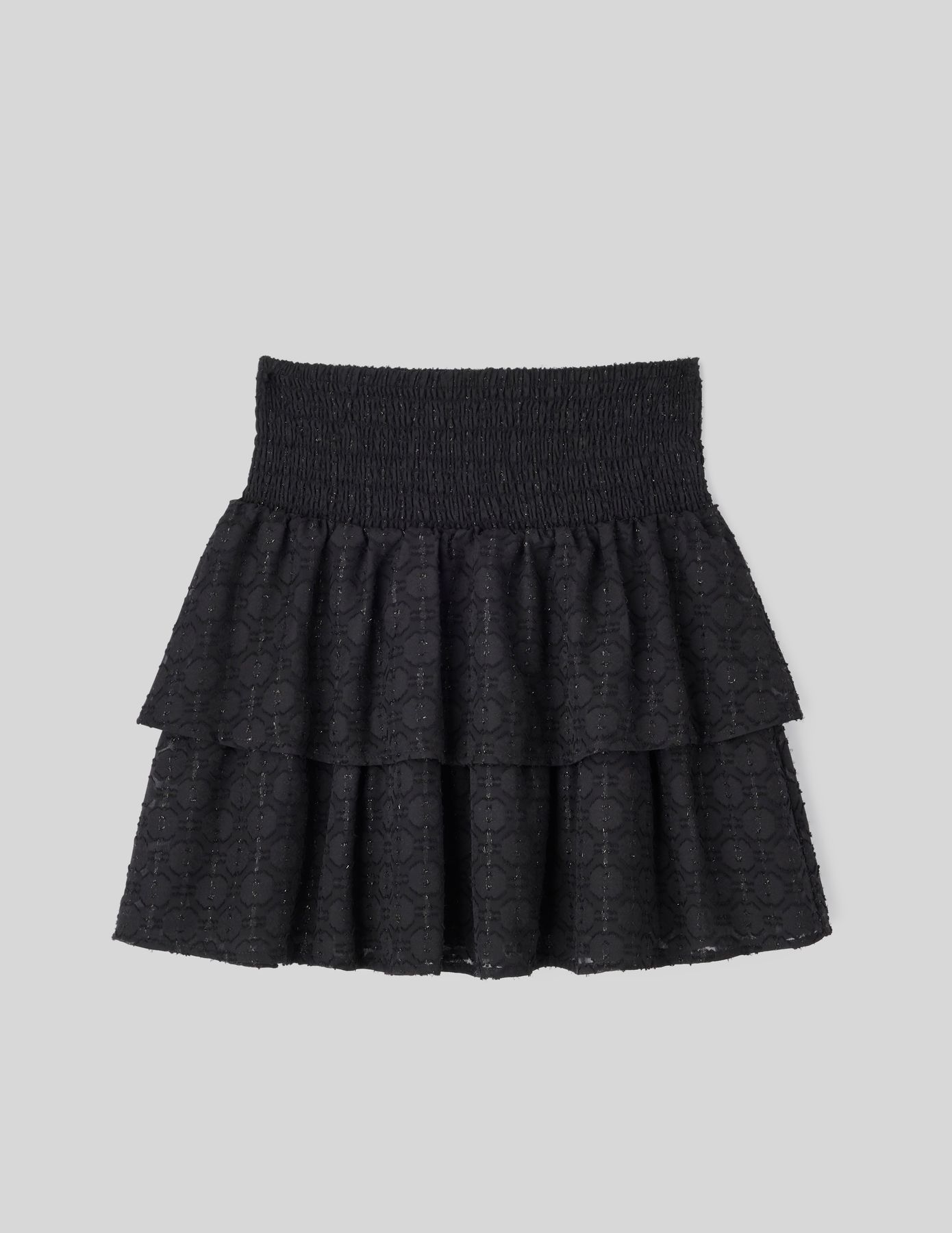 Jupe courte jacquard