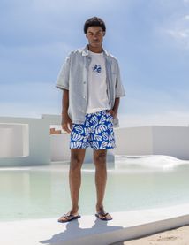 Short de bain imprim&eacute; ART COLLECTION