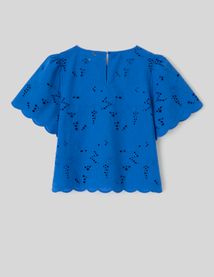 Blouse en broderie anglaise