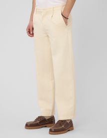 Pantalon droit &agrave; pinces