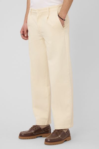 Pantalon droit &agrave; pinces