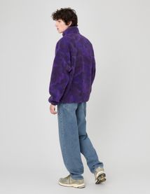 Sweat sherpa imprimée