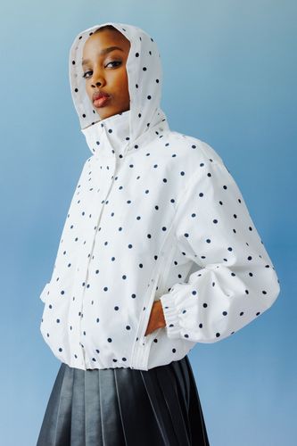 Blouson l&eacute;ger imprim&eacute; pois