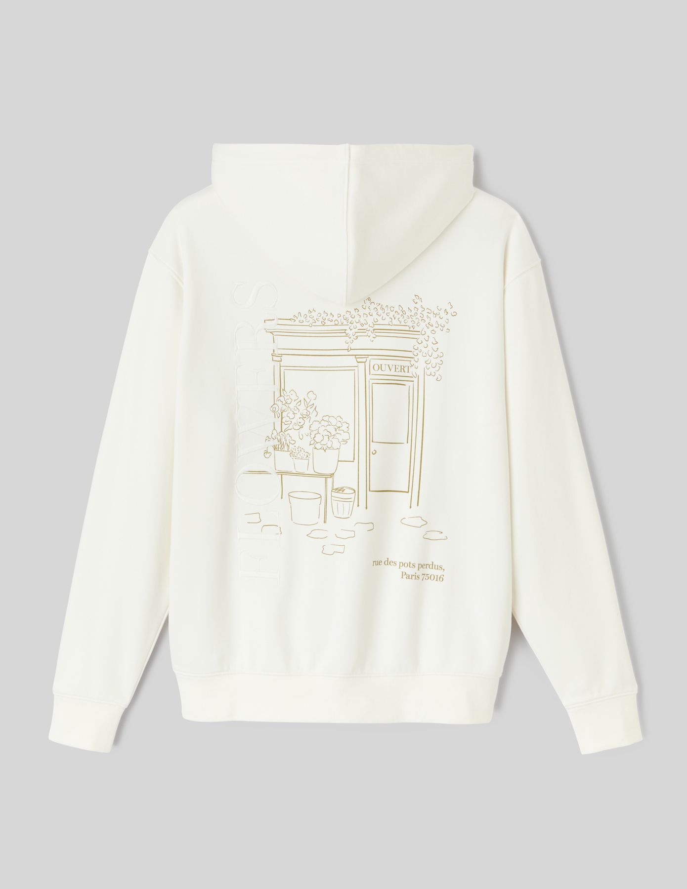 Sweat zippé animation devant/dos