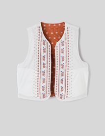 Veste sans manches réversible