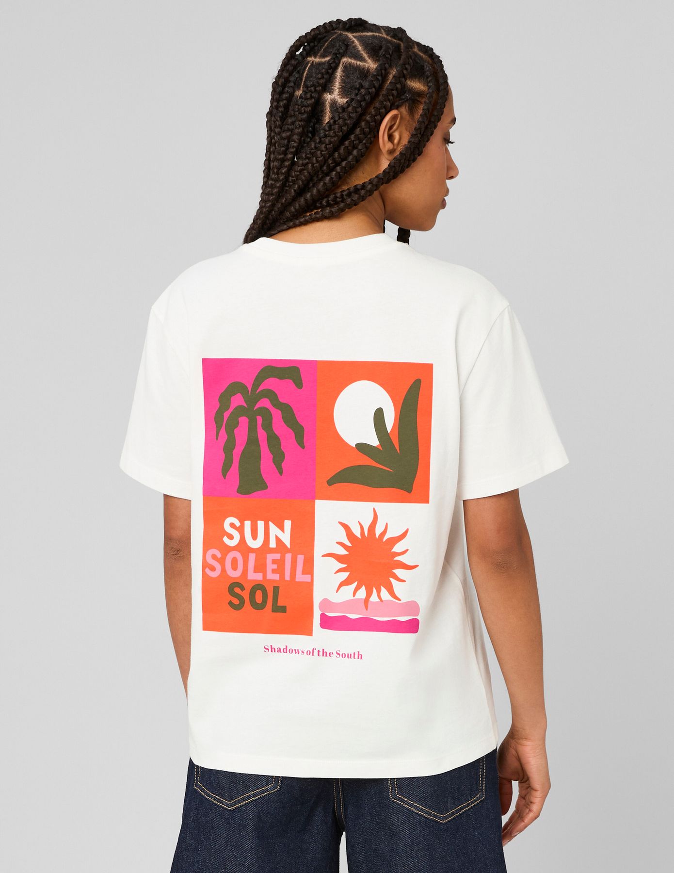 T-shirt imprim&eacute; devant/ dos