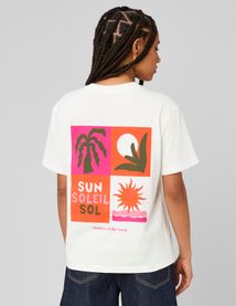 T-shirt imprim&eacute; devant/ dos