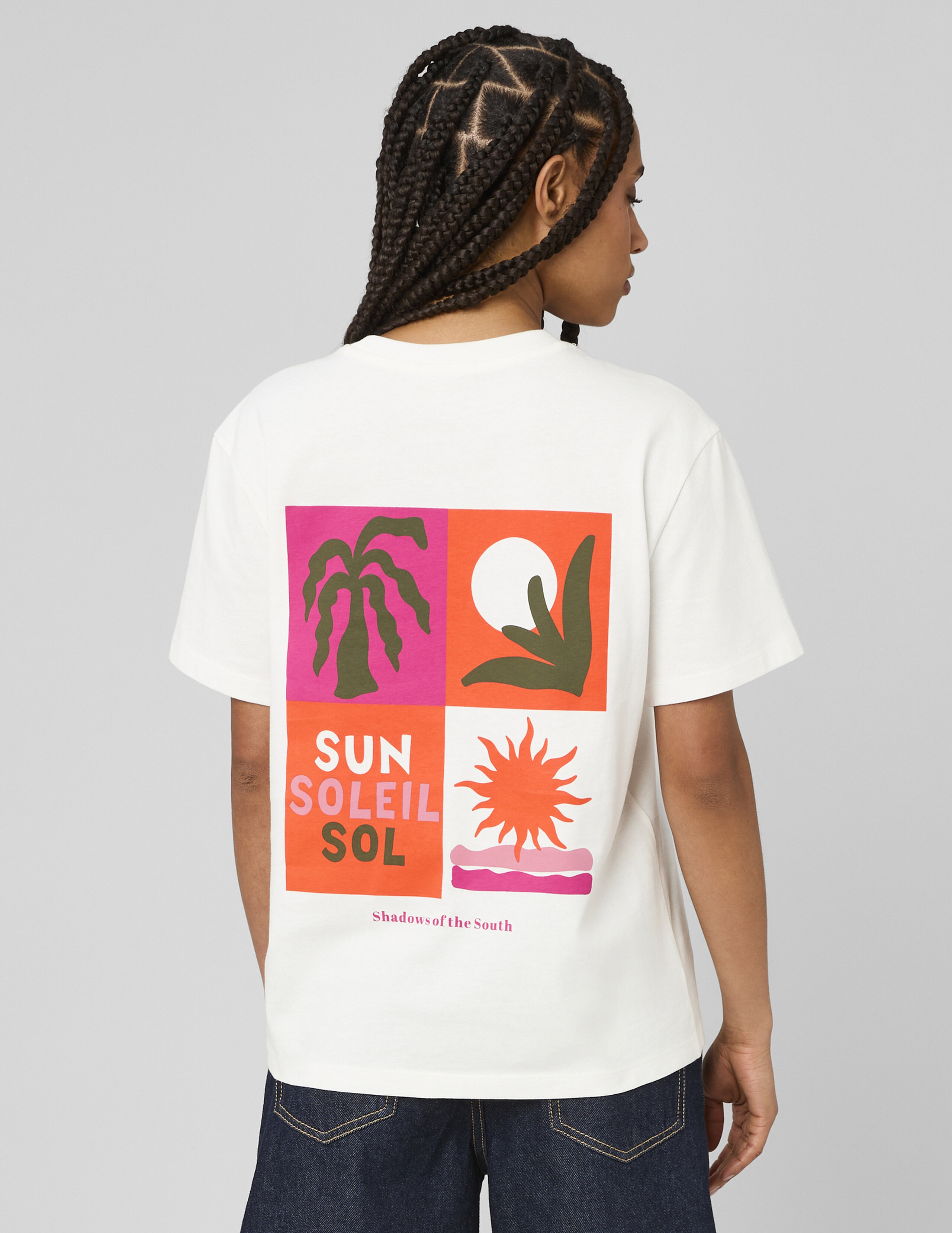 T-shirt imprim&eacute; devant/ dos