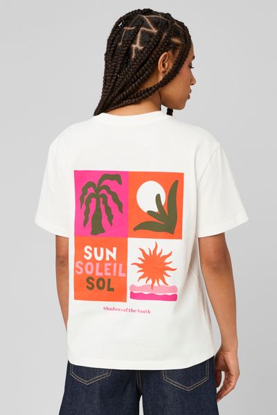 T-shirt imprim&eacute; devant/ dos