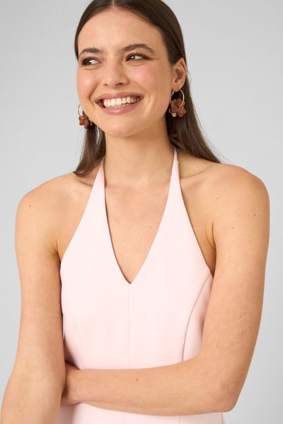 Robe courte dos nu