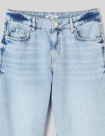 Jean straight taille basse