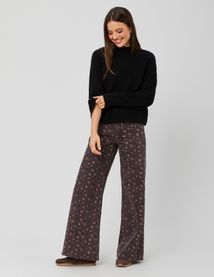 Jean imprimé léopard