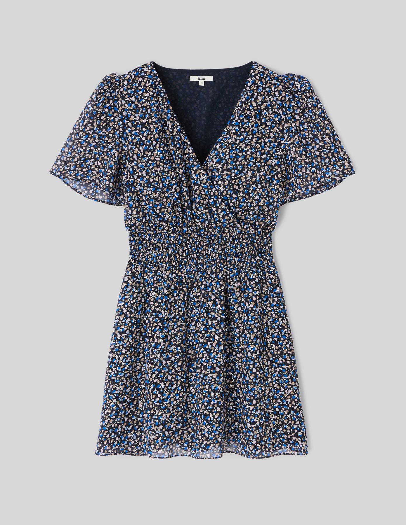 Robe courte imprimée
