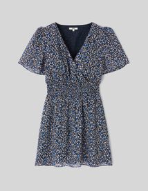 Robe courte imprimée