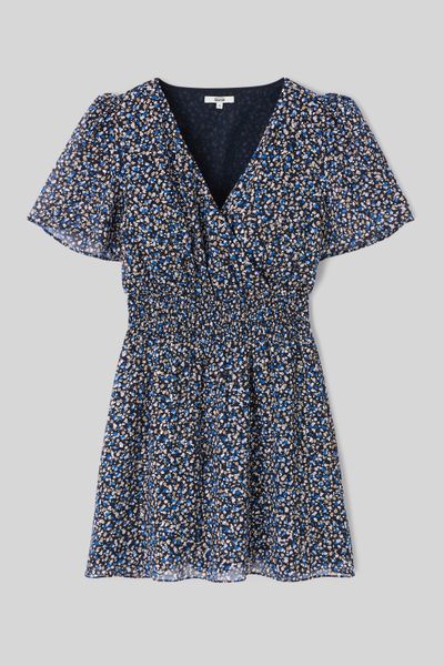 Robe courte imprimée