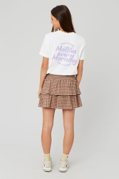Jupe smocks vichy