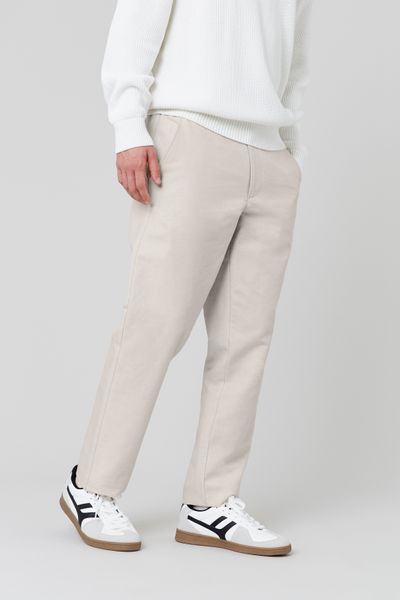 Pantalon de ville coton lin