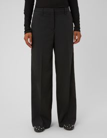 Pantalon city &agrave; strass