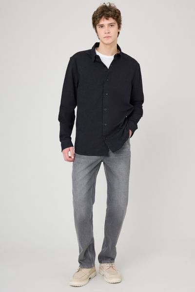 Chemise jacquard