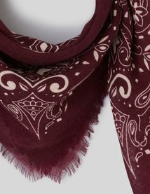 Foulard en laine premium