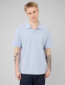 Polo mati&egrave;re gaufr&eacute;e