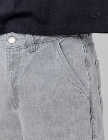 Jean skater gris clair