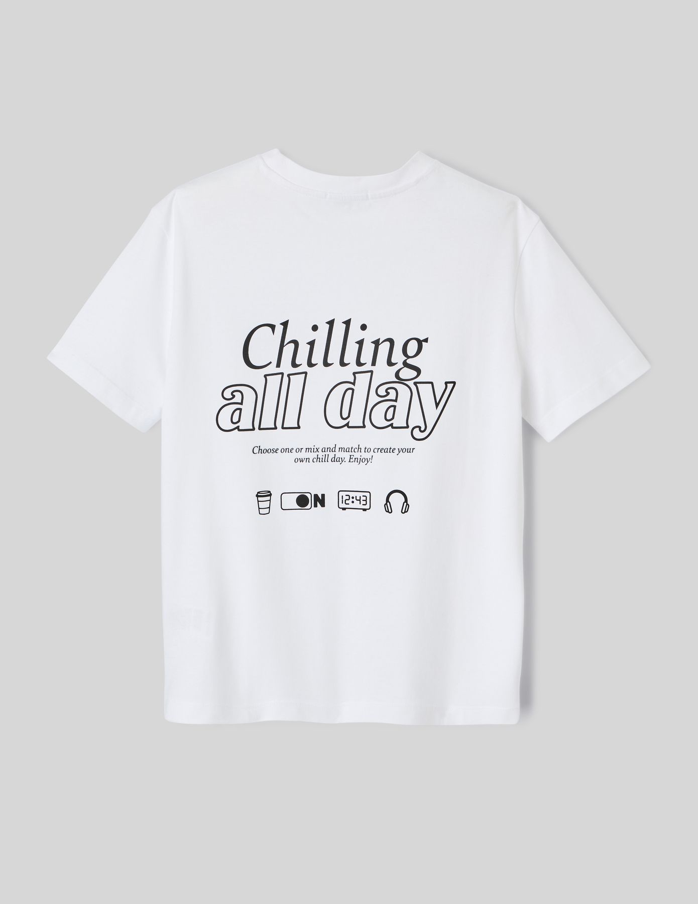 T-shirt imprimé devant/dos