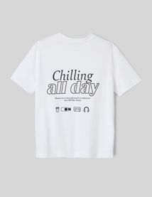 T-shirt imprimé devant/dos