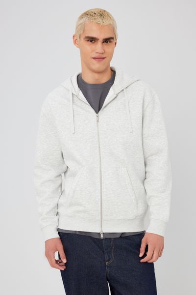 Sweat zippé ouverture double
