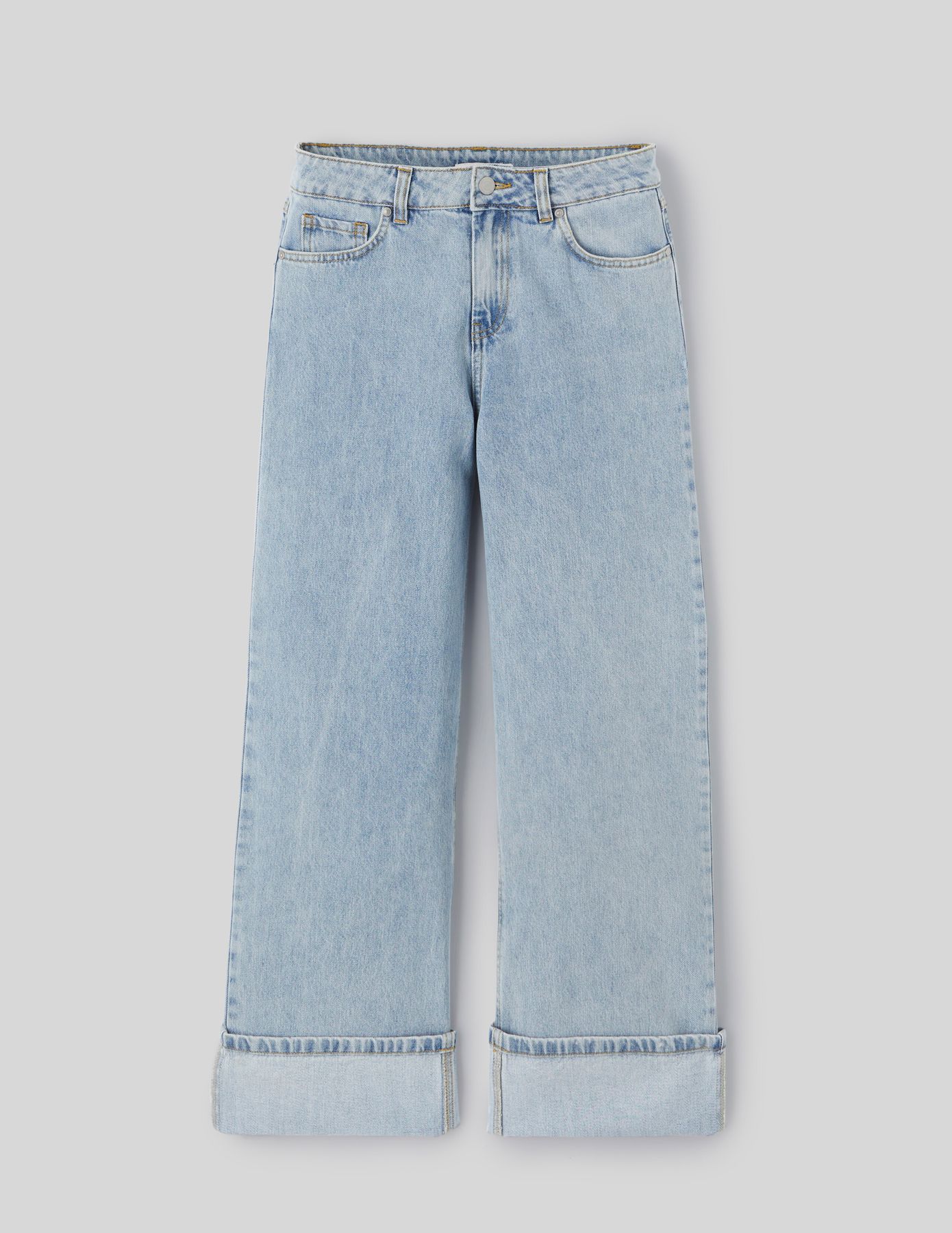 Jean wide leg revers