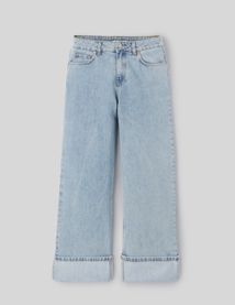 Jean wide leg revers