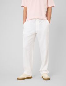 Pantalon de ville fluide viscose lin