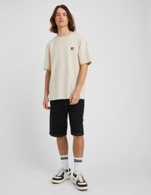 T-shirt broderie poitrine