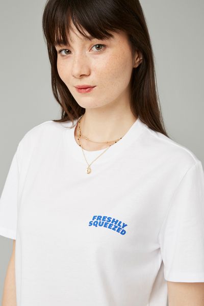 T-shirt imprimé devant/dos