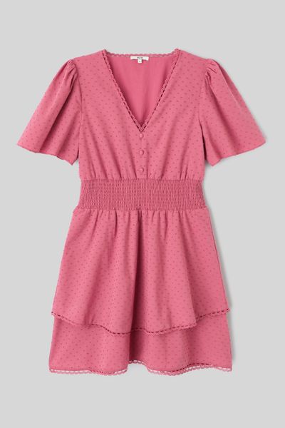 Robe &agrave; volants