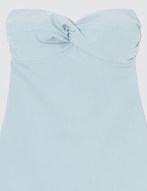 Robe courte bustier