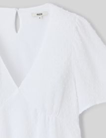 Blouse en plumetis
