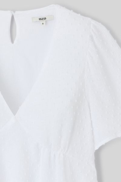 Blouse en plumetis
