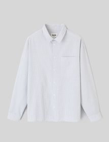 Chemise &agrave; carreaux seersucker