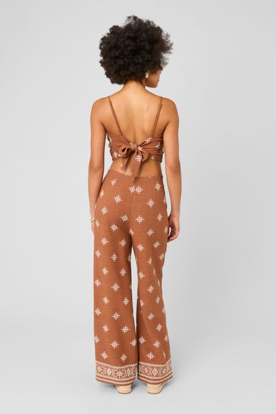 Top &agrave; fines bretelles &agrave; nouer